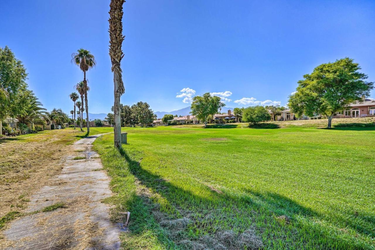 Idyllic Indio Home Resort Pool And Golf Course Exterior photo